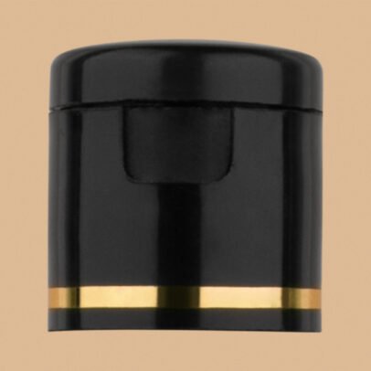 BLACK GOLDEN RING FLIPTOP CAP