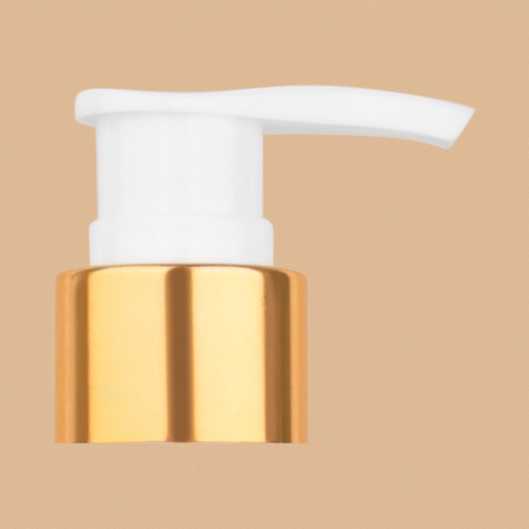 WHITE GOLDEN LOTION PUMP