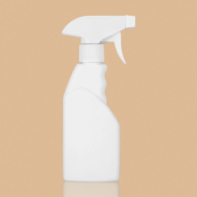 250ML-HDPE-GLASS-CLEANER-WITH-TRIGGER_-800x800 250ml white HDPE spray bottle with a trigger pump for glass cleaner.