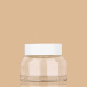 GLASS SLANT JAR