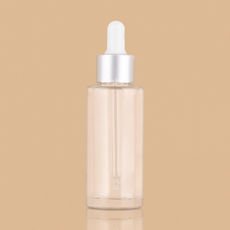 50ML DROPPER WHITE SILVER